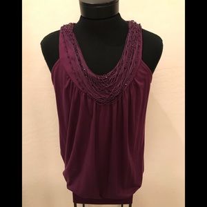 Purple RACHAEL & CHLOE Sz L TOP